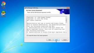 Screencast №1 Установка Far Manager Win7 [upl. by Nonnek745]