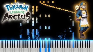 Volo Battle Theme  Pokémon Legends Arceus Piano Arrangement [upl. by Idissac]