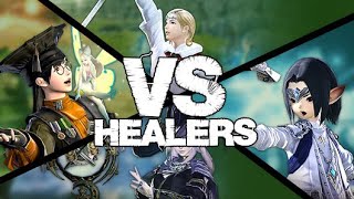 FFXIV VERSUS  White Mage vs Astrologian vs Scholar vs Sage Endwalker [upl. by Arocahs]