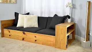 DIY Sofa Bed  Turn this sofa into a BED [upl. by Nner]