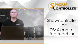 Showcontroller LIVE  how to DMX control fog machines directly from LIVE [upl. by Mehala]