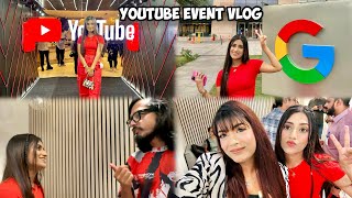 I Got Invited to YOUTUBE EVENT  Met So Many Creators  SAMREEN ALI VLOGS [upl. by Yknip]