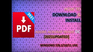 How To Download amp Install For PDF Reader DC  Windows 7811011 sinhala  GEEK BRO [upl. by Lyrahc307]