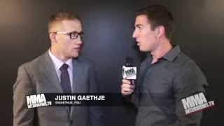 Justin Gaethje talks about July WSOF title defense against Nick Newell [upl. by Llebana265]