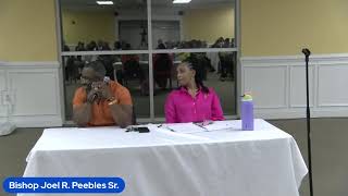 Bishop Joel R Peebles Sr  Bible Study  September 11 2024 [upl. by Afaw]