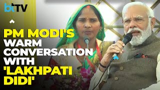 Listen In To PM Modis HeartToHeart Conversation With Lakhpati Didi [upl. by Poock]