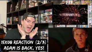 SUPERNATURAL  15x08 OUR FATHER WHO ARENT IN HEAVEN REACTION 23 [upl. by Ahsha]