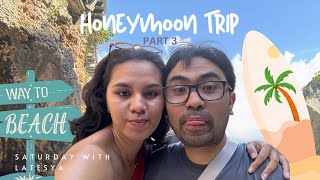 HONEYMOON TRIP part3 EXPLORE SULUBAN BEACH [upl. by Lavotsirc]