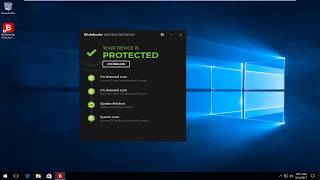 BitDefender Free Antivirus  How To Run An On AccessCustom Scam [upl. by Milas862]