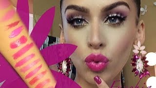 FUSCHIA Fever  Color Series Makeup Tutorial [upl. by Nirol381]