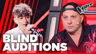 Alexander fa COMMUOVERE Clementino con “Tango” di Tananai  The Voice Kids Italy  Blind Auditions [upl. by Codd]