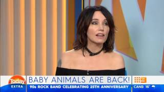 Suze DeMarchi Baby Animals Today Extra interview Sep 2016 [upl. by Hentrich734]