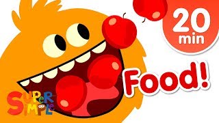 Our Favorite Food Songs For Kids  Super Simple Songs [upl. by Hereld23]