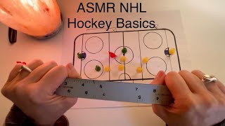 NHL Hockey for Beginners from a NonExpert  ASMR Soft Spoken and Drawing [upl. by Erdne]