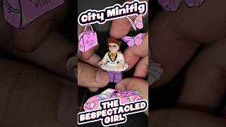 KNOCKOFF Build minifigures city Lego The bespectacled girl lego legocity toys [upl. by Arikihs]