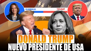 RESULTADOS DE LAS ELECCIONES EN EE UU 2024  DONALD TRUMP GANADOR  EN VIVO 🚨 [upl. by Elvera42]