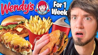 I ate Wendys every day for 1 Week [upl. by Warrenne]