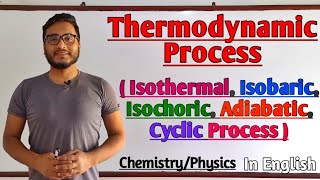 Thermodynamics Processes Isothermal Isobaric Isochoric Adiabatic amp Cyclic GTSCIENCETUTORIAL [upl. by Mossolb]