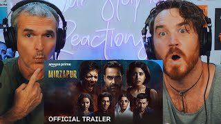 Mirzapur Season 3  Official Trailer  Pankaj Tripathi Ali Fazal Rasika Dugal REACTION [upl. by Mcclimans]