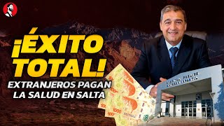 ÉXITO TOTAL EN SALTA  Ya le están cobrando la salud pública a los extranjeros [upl. by Cyd]