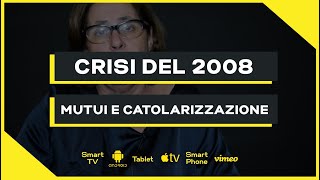 Crisi 2008 Mutui subprime cartolarizzazione bolla speculativa lehman brothers  Macroeconomia [upl. by Rubbico]