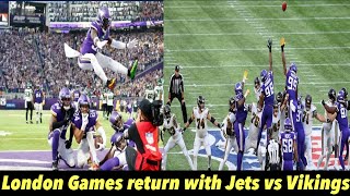 NFL faces compelling decision as London Games return with Jets vs Vikings [upl. by Ivory]