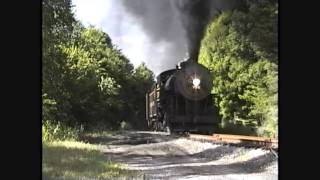 Classic Western Maryland Scenic RailwayRunby Near Corriganville MD Stereo [upl. by Gniy]