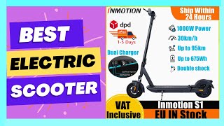 INMOTION S1 Smart Electric Scooter 1000W Max Power For Aldult Foldable Kickscooter [upl. by Braun]