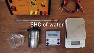 Specific Heat Capacity of Water  Physics Experiment [upl. by Bergeron]