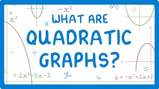 GCSE Maths  What are Quadratic Graphs 76 [upl. by Ronyar]