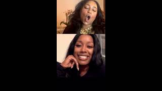 BGC TANISHA LIVE WITH CATYA CAT BGC5 TALKS NATALIE NUNN SCAM [upl. by Swisher]