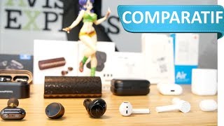 COMPARATIF des écouteurs sans fil entre 40 et 70€ i10 Xiaomi Soundpeats Mycarbon Pamu [upl. by Rempe]