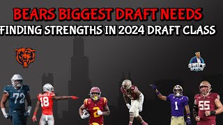 Bears Biggest Draft NEEDS paired with Strengths and Weaknesses of NFL Draft Class [upl. by Heer]