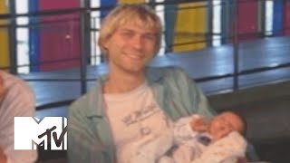 Kurt Cobain Feeds Frances Bean During Nirvana Interview From 1992  MTV News [upl. by Mcallister60]