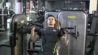 Shoulder Press Technogym Element [upl. by Mitchell]