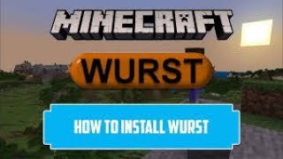 How To Put Wurst Client 1 20 6 In TLauncher [upl. by Irod]