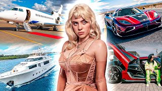 Billie Eilishs Lifestyle 2022  Net Worth Fortune Car Collection Mansion [upl. by Daryl366]