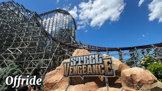 Steel Vengeance Offride  4k 60fps 2024 Copyright Free [upl. by Perlis712]