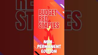 MTG Budget Staples  Red Nonpermanents InstantsSorceries [upl. by Nawad]