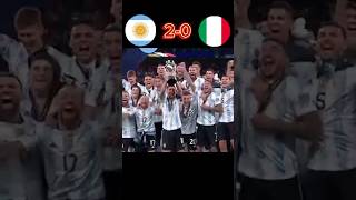 Argentina 🆚 italy  Final match 20 highlights football worldcup ronadovsmessi [upl. by Borer]