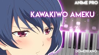 Kawakiwo AmekuFULL  Domestic na Kanojo OP  Minami synthesia piano tutorial [upl. by Hardunn253]