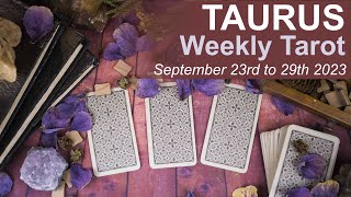 TAURUS WEEKLY TAROT READING quotA CHANGE IN PERSPECTIVE amp AN OFFERquot September 23rd to 29th 2024 [upl. by Trina]