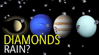 WHY IT RAINS DIAMOND ON NEPTUNE JUPITER SATURN AND URANUS [upl. by Sisile414]