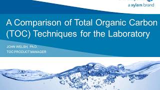 A Comparison of TOC Techniques for the Laboratory [upl. by Elleina]