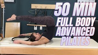 50 Min Advanced Mat Pilates Workout using the Magic Circle [upl. by Nimrak]