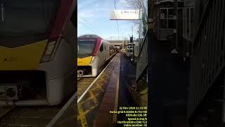 Stansted Express 745107 passes Waltham Cross for London Liverpool Street [upl. by Benita]