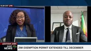 Only real option for Zimbabwe Exemption Permit holders is permanent residency Adv Simba Chitando [upl. by Lancaster501]