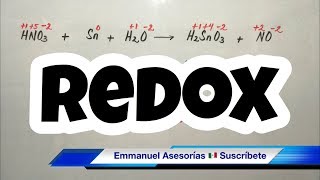 Balanceo por Método REDOX paso a paso y bien fácil [upl. by Lindberg]