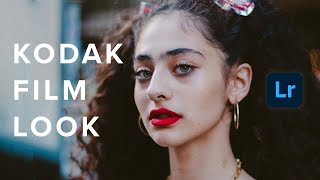 KODAK FILM LOOK in Lightroom  Presets [upl. by Melodie]