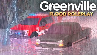 FLOOD Special Roleplay in GREENVILLE  Roblox [upl. by Llemaj]